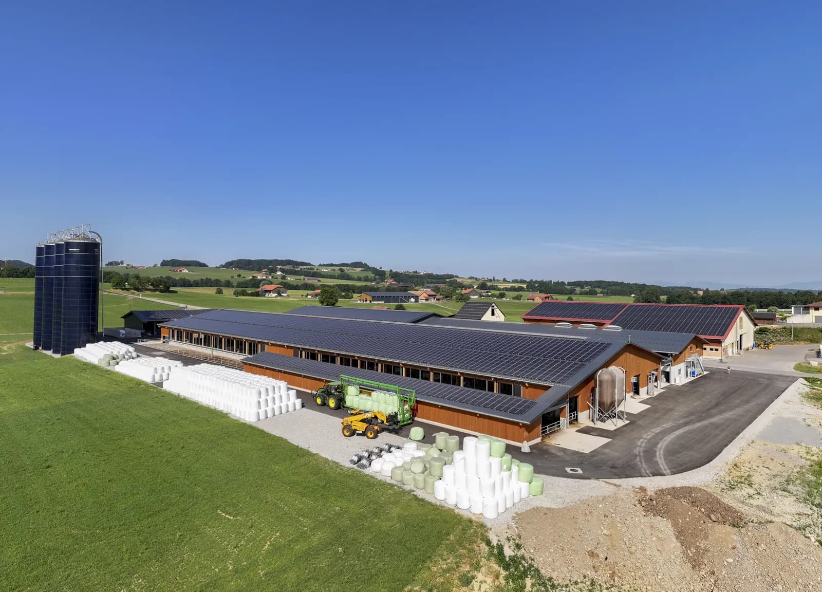 L'exploitation dans le paysage fribourgeois