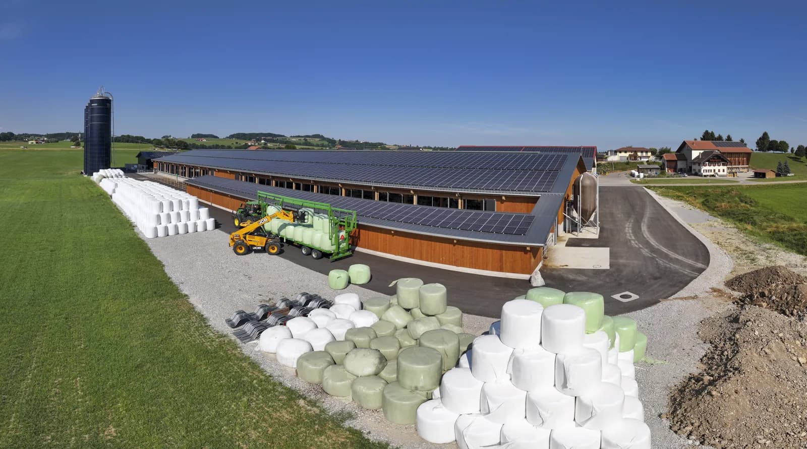 Vue drone de la Ferme La Lorraine