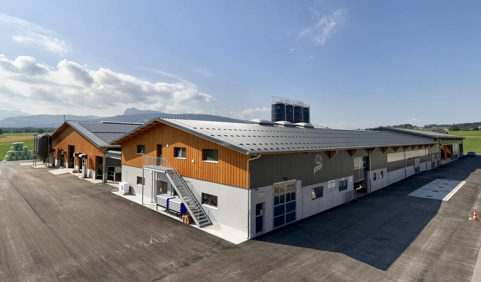 Salle de réception au-dessus du carrousel