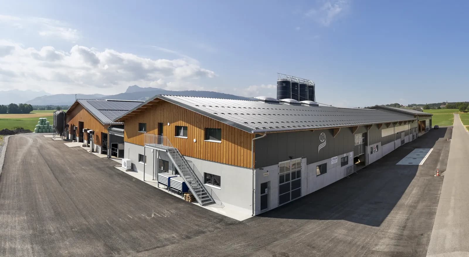 Panorama aérien de la Ferme La Lorraine