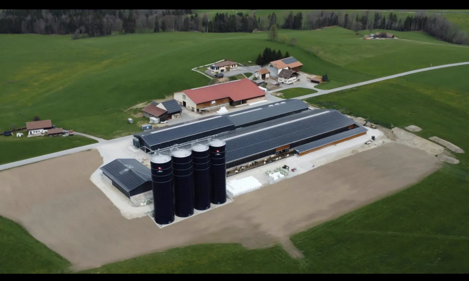 La famille Menoud à la ferme